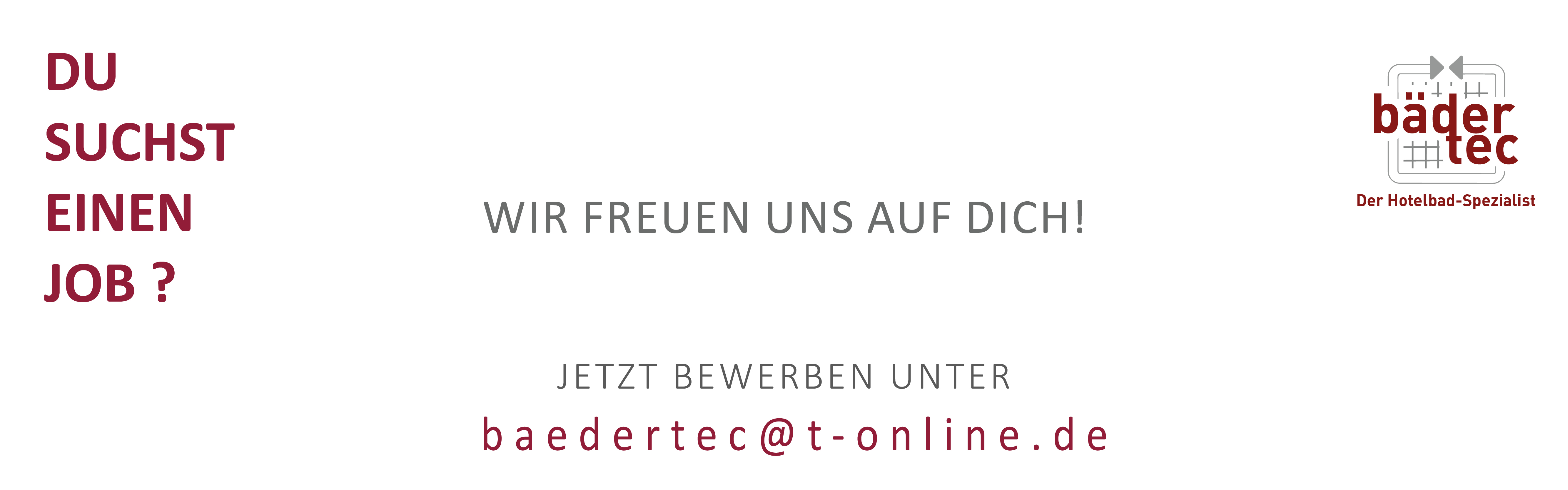 Banner Bewerben